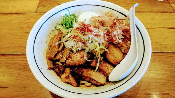 「辛和えそば(追い飯付き)」@中華そば しんの助の写真