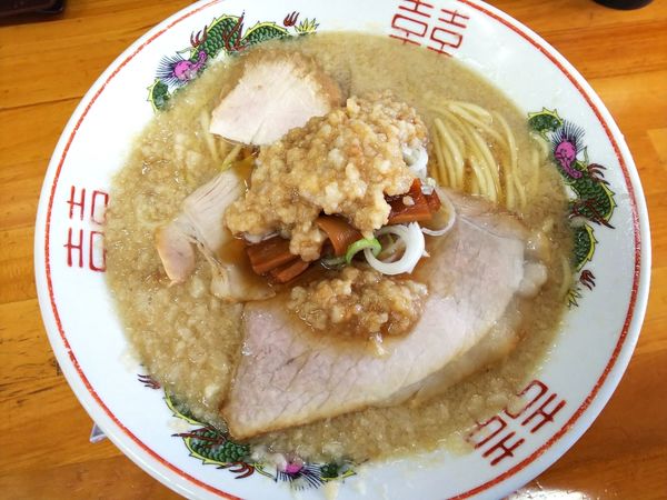 「せあぶら（鬼あぶら）中　720円」@中華そば ひらこ屋の写真