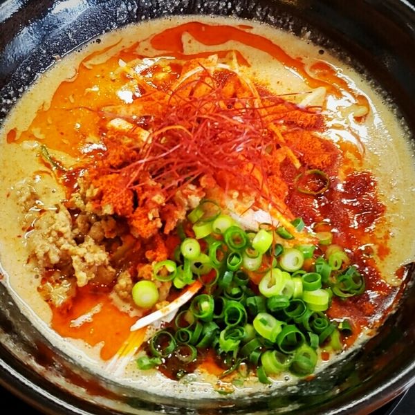 「激辛担々麺 烈火 ７８０円」@麺’s BAR 〆一の写真