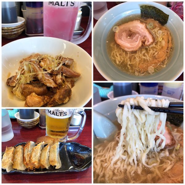 「佐野ラーメン700円＋色々」@佐野らーめん 湧の写真