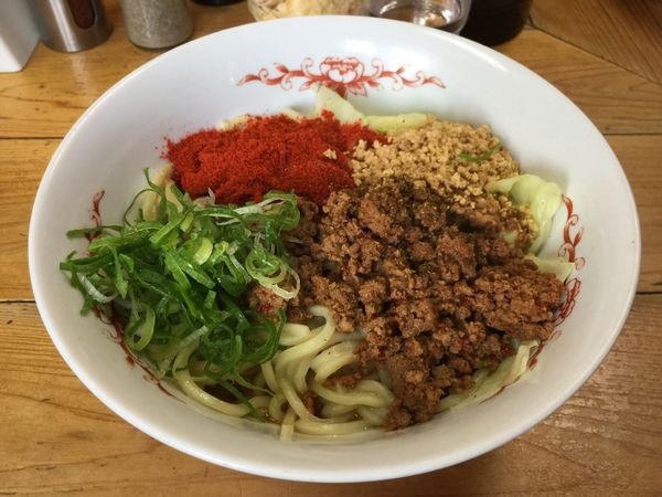 「汁なし坦々麺」@自家製麺 てんかの写真