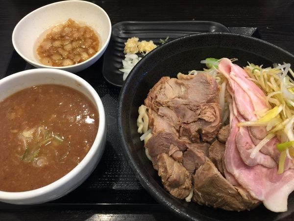 「極・どろつけ麺+肉増し」@つけ麺 どでんの写真