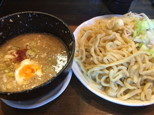 「我流つけそば」@麺 池谷精肉店の写真