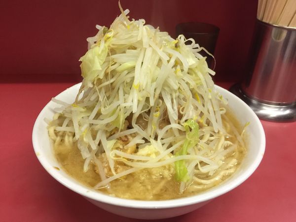 「小ラーメン豚入り」@ラーメン二郎 ひばりヶ丘駅前店の写真