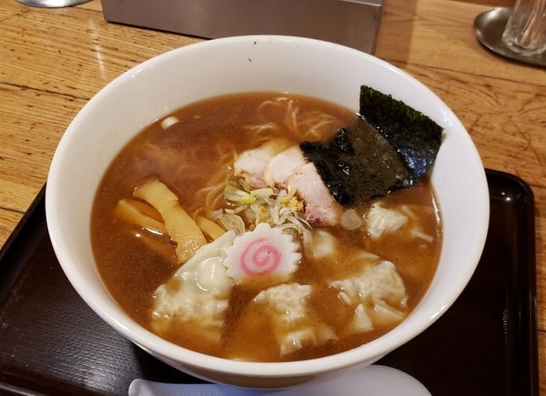 「ワンタン中華そば 1000円」@中華そば・つけ麺 タナカ90の写真