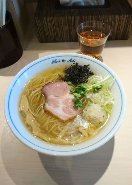 「淡麗煮干しらーめん」@中華蕎麦 あお木 secondの写真