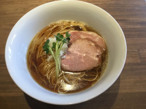 「いりこそば(¥800)」@中華そば 麺壁九年 本店の写真