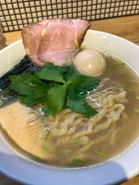 「味玉貝塩らーめん(950円)」@らーめん 改の写真