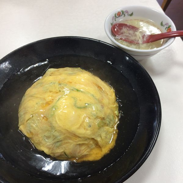 「天津炒飯（￥580）※」@餃子の王将 JR尼崎駅前店の写真