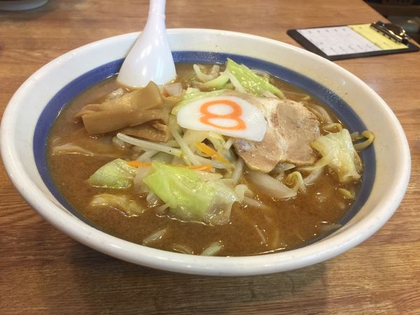 「野菜ラーメン(味噌)」@8番らーめん 神明店の写真