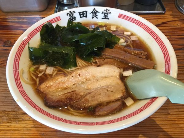 「中華そば」@松戸中華そば 富田食堂の写真