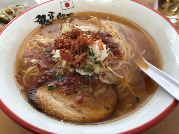 「伊勢海老塩ラーメン＋セット」@鬼そば 藤谷の写真