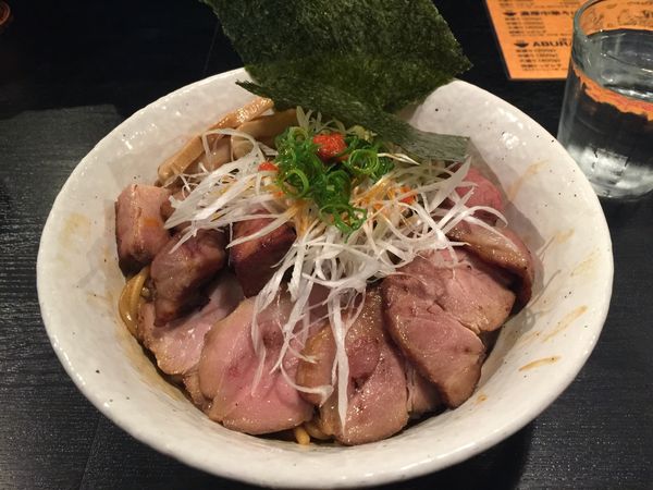 「ABURASSO +炙りチャーシュー」@BASSO ドリルマンの写真