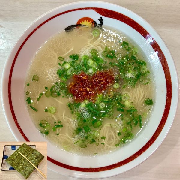 「のりラーメン (600円)」@一味ラーメン 鳥栖店の写真