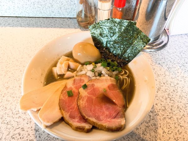 「特製煮干しラーメン(¥1,050)」@破壊的イノベーションの写真