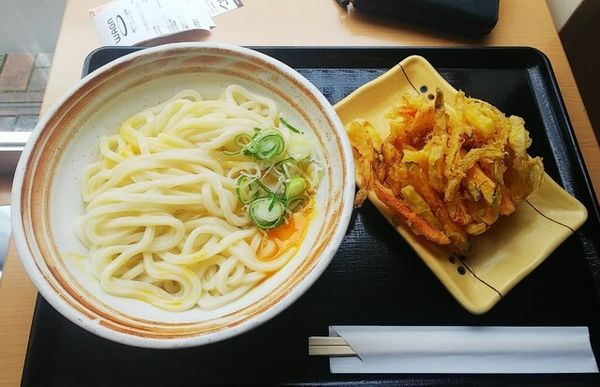 「釜玉うどん大484円」@どんQ製麺の写真