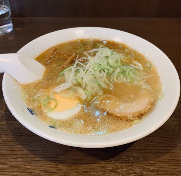 「元らーめん（ネギ多め￥690）」@蔵前元楽 総本店の写真