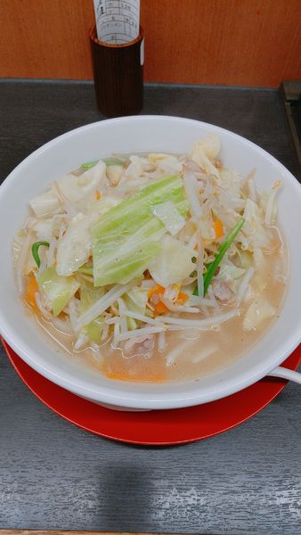 「野菜たっぷりタンメン」@日高屋 与野駅東口店の写真