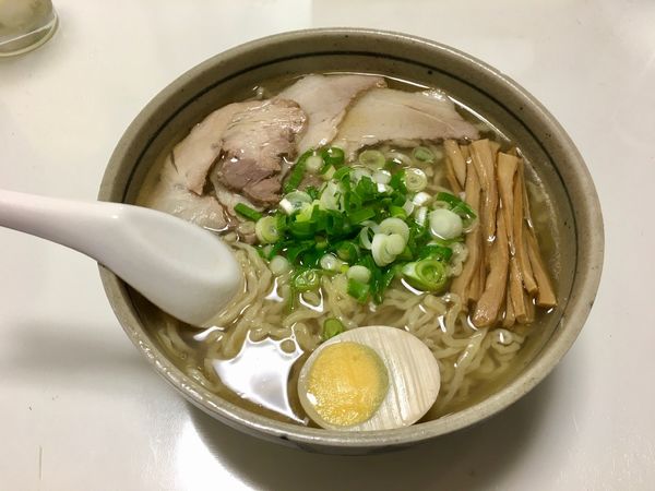 「中華そば 塩」@中華そば処 琴平荘の写真