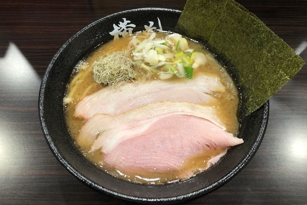「横道らーめん(並)730円+替え玉130円」@横道の写真
