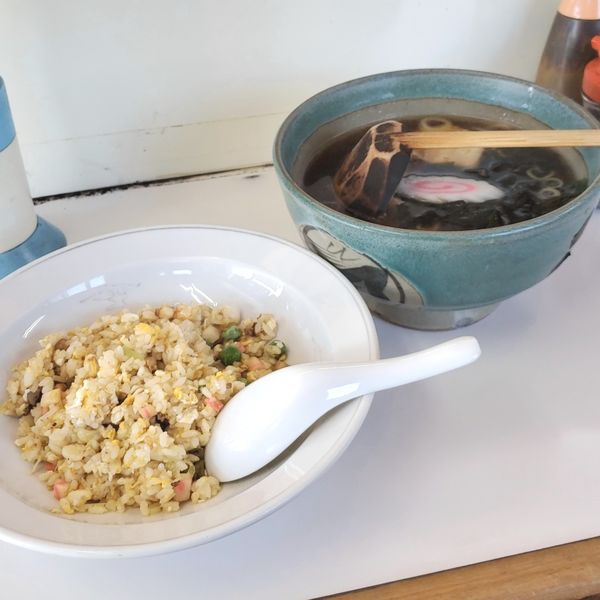 「ラーメン&チャーハン」@食事処 あんちゃんの写真