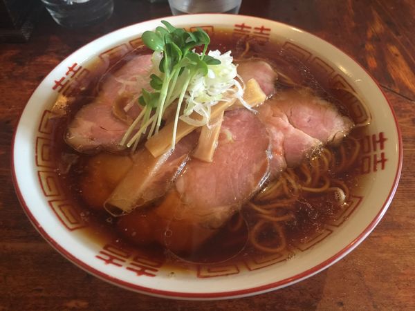 「チャーシュー中華そば」@中華そば しば田の写真