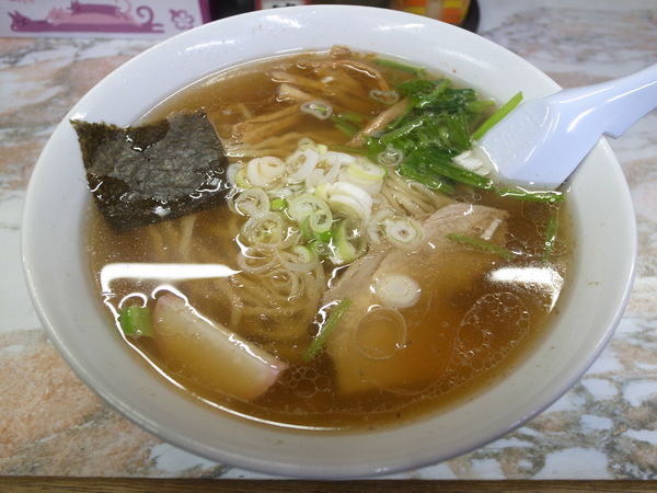 「ラーメン…550円」@竹田家手打ラーメン店の写真