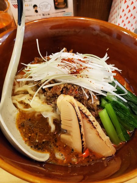 「汁なし担々麺　５・５」@担々麺 麺山椒の写真