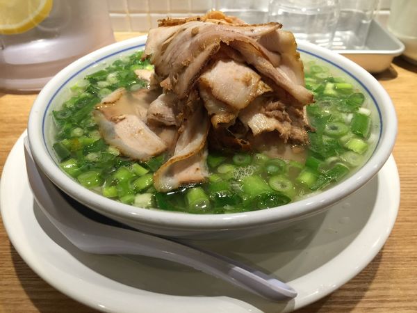 「バラそば塩+肉増」@玉 バラそば屋 中野店の写真