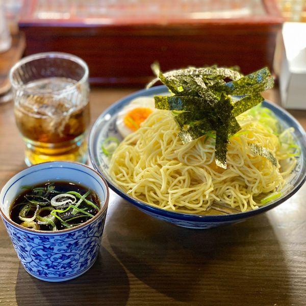 「ざるラーメン」@博多ラーメン しばらく 日本橋店の写真