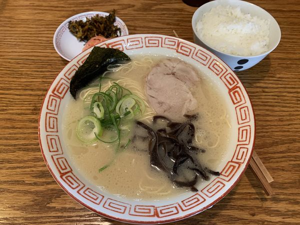 「Aセット 700円」@風雲の写真