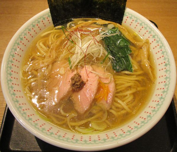 「塩そば　750円」@中華そば 勝本の写真