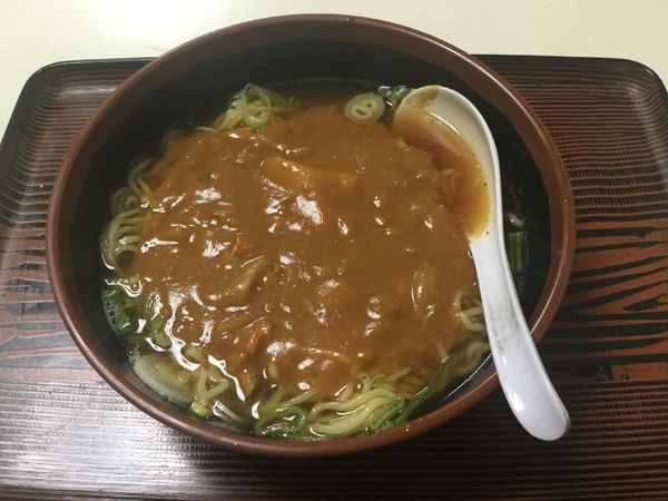 「カレーラーメン(¥400)」@タブチの写真