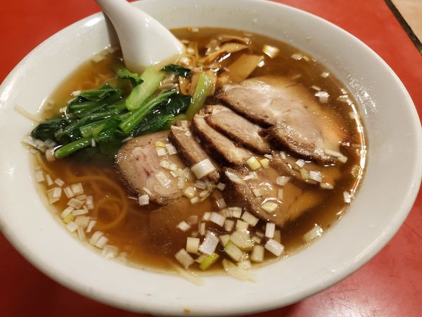 「叉焼湯麺」@大三元酒家の写真