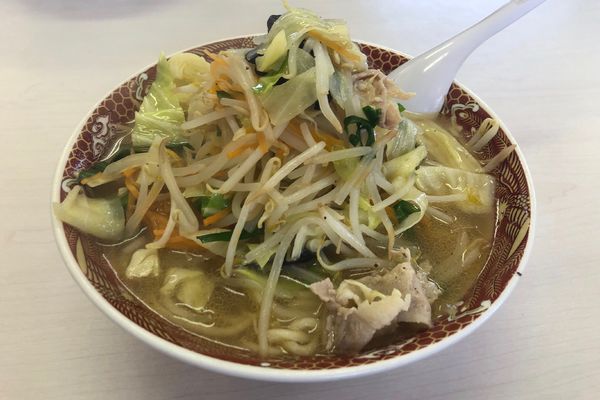 「タンメン830円」@あぢとみ食堂の写真