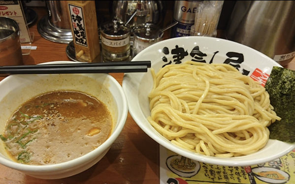 「辛つけ麺 大盛 +3辛」@つけ麺 津気屋 西川口店の写真