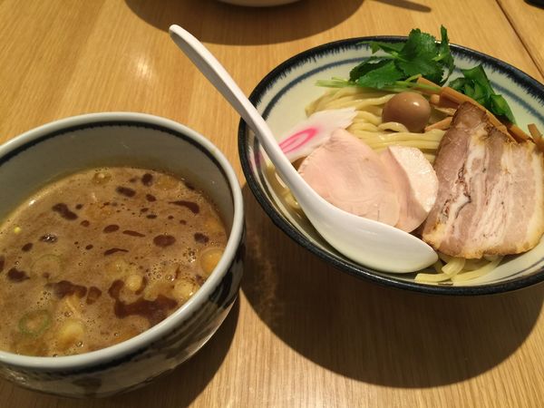 「濃厚つけ麺」@銀座 朧月 鶏処の写真