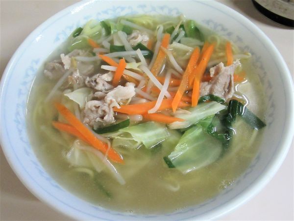 「タンメン（600円）」@えびすの写真