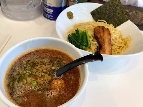 「濃厚海老つけ麺」@海老・特濃煮干そば まるはの写真