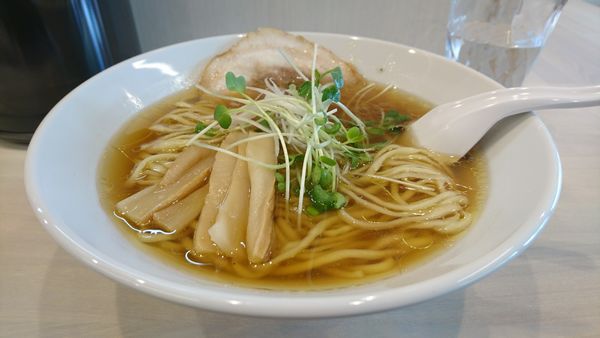 「【昼】醤油白金豚らーめん」@神也 kaminariの写真