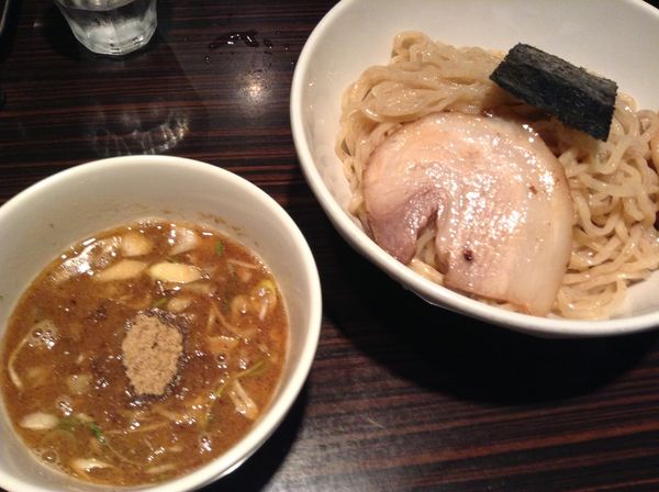 「京鰹と豚味こってりつけ麺」@京鰹節つけ麺 愛宕 ATAGOの写真