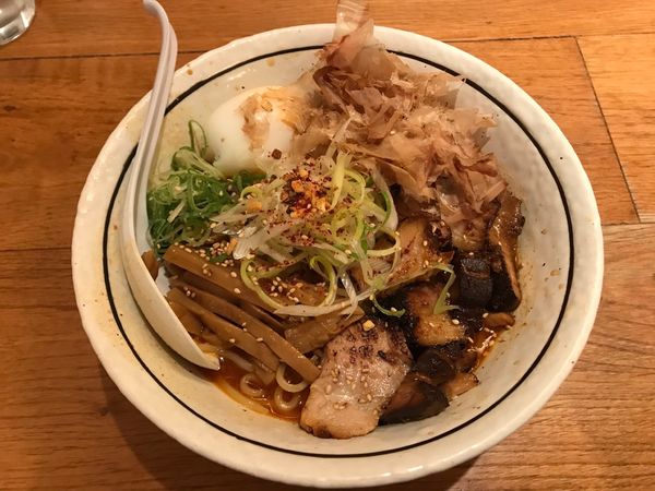 「辛和えそば(追い飯付き) ¥930」@中華そば しんの助の写真