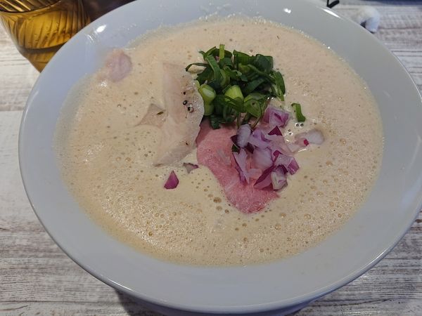 「鶏白湯ラーメン」@ラーメン家 あかぎの写真