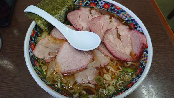 「チャーシューワンタンメン」@白河手打中華そば 若葉の写真