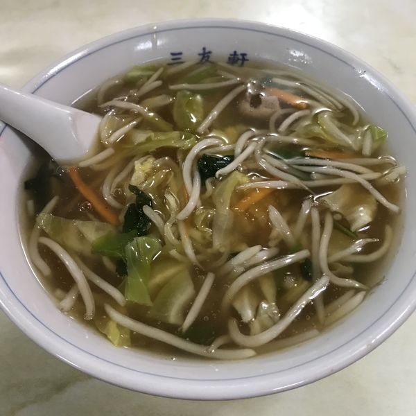 「モヤシソバ（￥700）」@三友軒 目黒店の写真