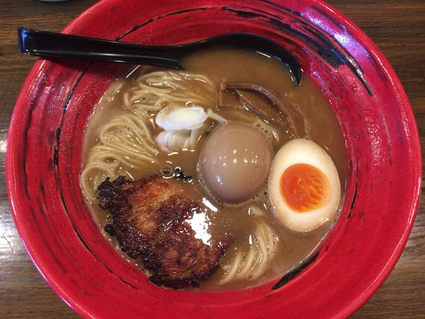 「しょうゆラーメン　濃厚」@あごばんらーめんの写真