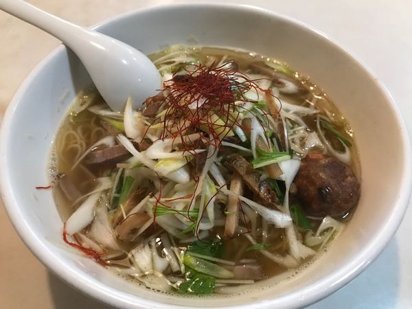 「サバだしラーメン　750円」@中華料理 吉華の写真