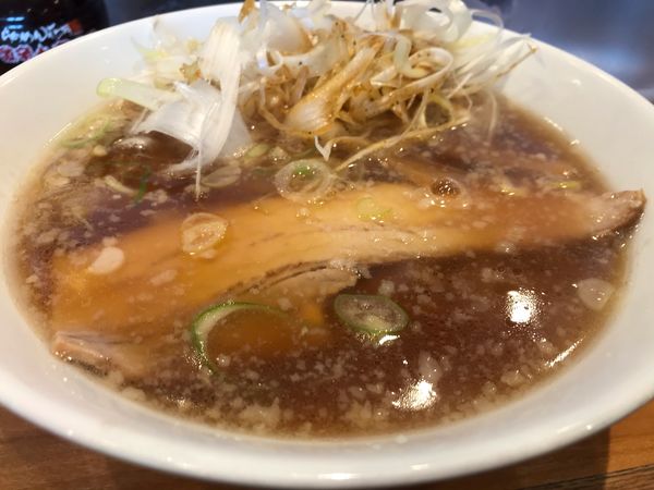 「喜多方ラーメン　はせ川（+シャキネギ）」@らあめん花月嵐 ひたちなか高場店の写真