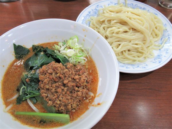 「担々つけ麺（800円）」@らーめん 花の華 中野店の写真