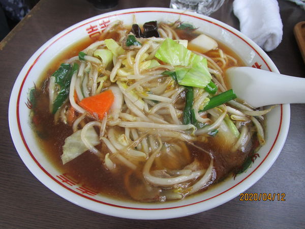 「もやしそば 750円」@そば清の写真